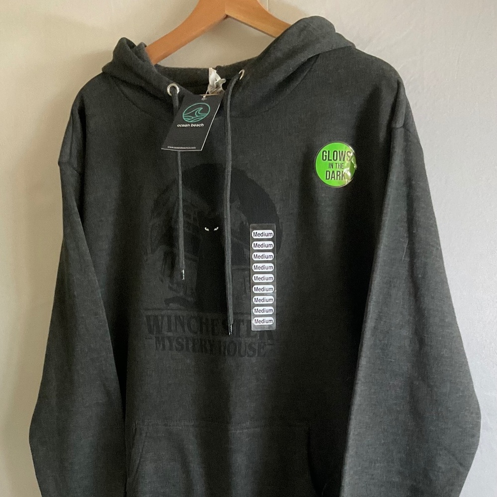 WINCHESTER MYSTERY HOUSE HOODIE SWEATER~SIZE MEDIUM!